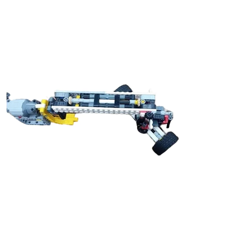 230pcs MOC Offsetting Arm Batwing Mower LS Technical Model Building Blocks Construction Toy Christmas Gift Brick Kids Education view 5