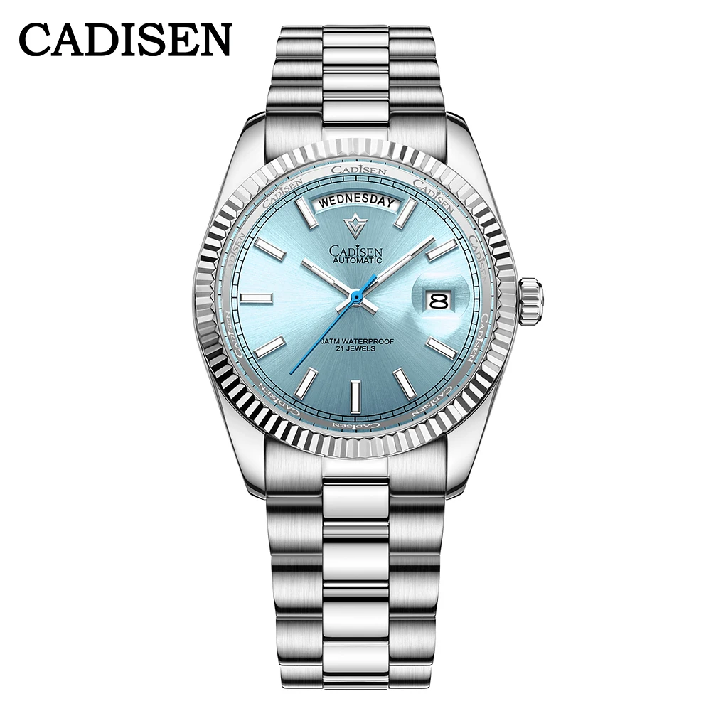CADISEN DD40 Männer Uhren Luxus Automatische Uhr Männer AR Saphirglas Mechanische Armbanduhr Männer 10 Bar MIYOTA 8285 Movt 2023 Neue