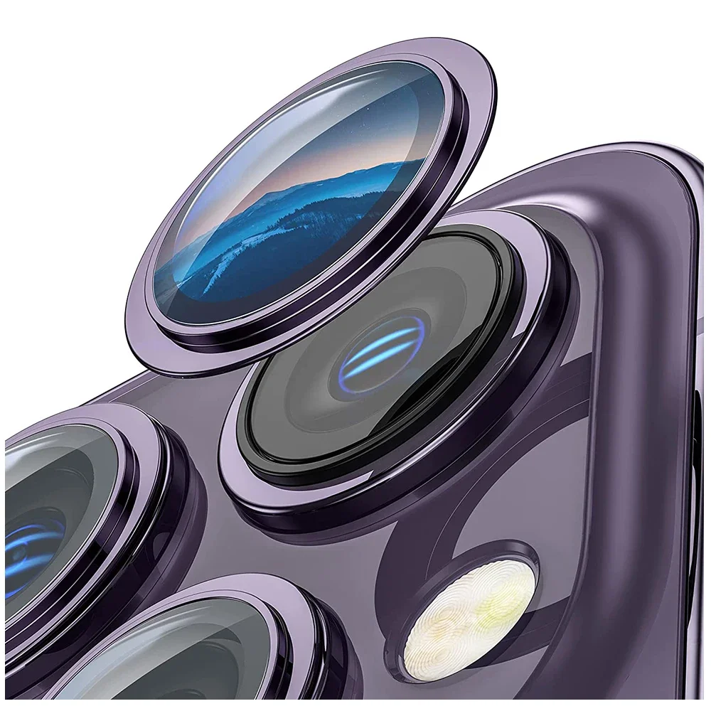 2-3Pcs Original Camera Lens Protector For IPhone15 ProMax 14 13 14Pro IPhone14 Tempered Glass Screen Protection Film Accessories