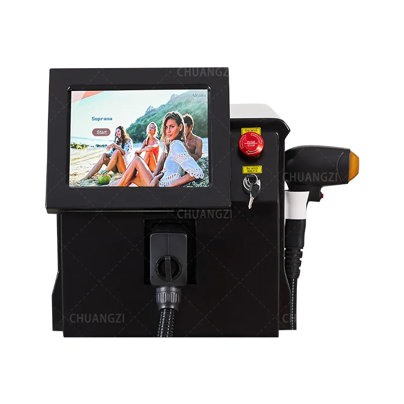 New 3000W Diode Laser Triple Wavelength 755nm 808nm 1064nm Diode Laser Hair Removal Machine Device Epilator