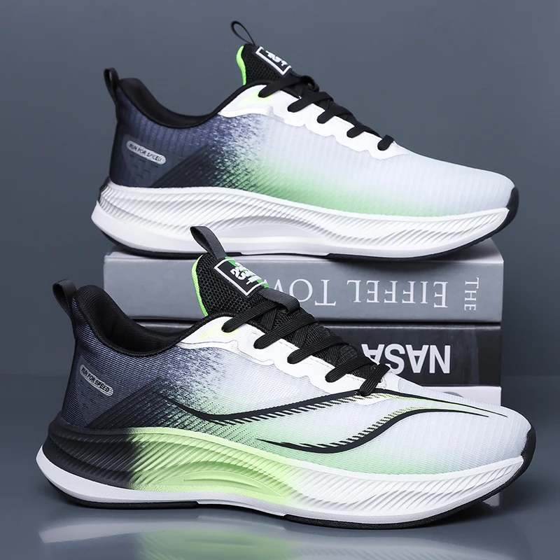white green