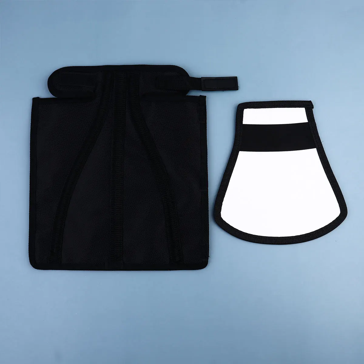 2pcs Flash Diffuser Reflecting Plate Soft Light Photography Studio Outdoor Shooting Light Reflector