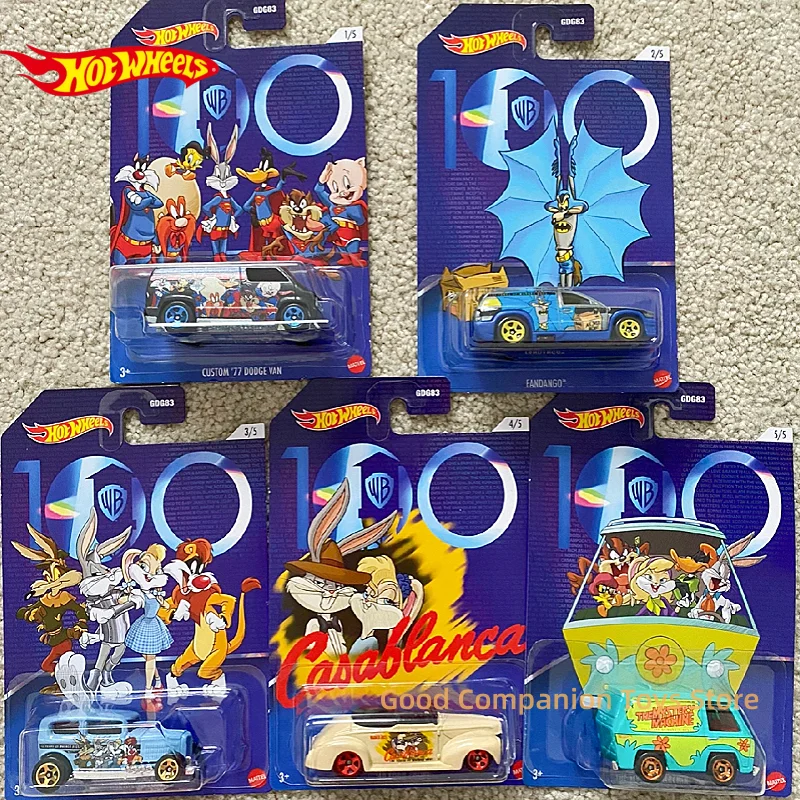 

Оригинальные автомобили Hot Wheels Warner Bros. 100-летие Hmv73 Looney Tunes масштаб 1/64 Hotweheels Cars Hotwheels миниатюрные автомобили