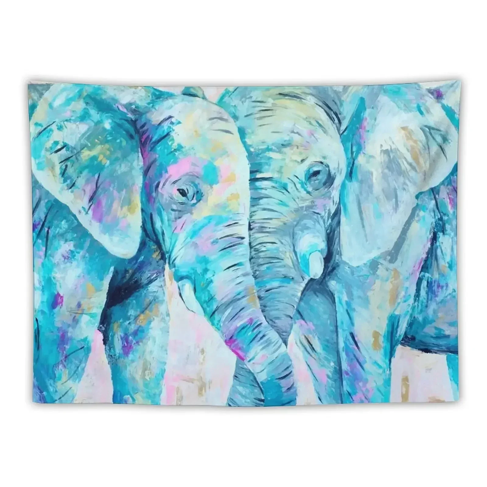 Colorful Elephants Tapestry Cute Room Things Nordic Home Decor Room Decor Room Ornaments Tapestry