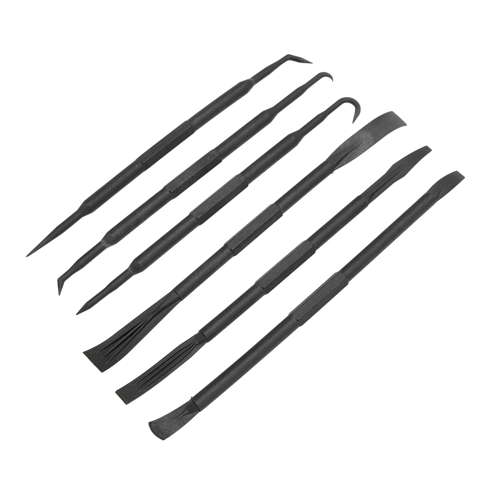 /Set Prying Bar Hook Set Double Ended ABS Plastic Black for Removing O Sealing Accessories Disassembly Pry Bar