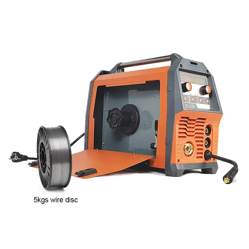 Pulse Mig 200 220V Double Pulse 6 in 1 Multifunction Aluminum Steel MIG Welder Carbon Steel Mig Welder