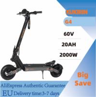 Kukirin G4 Electric Scooter 60V20AH Big Battery High Speed 11 Inch Tire 60V Big Wheel Smart Off-Road Electric Scooter