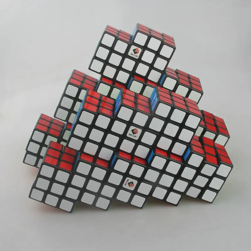 [Wisdom] 3x3 Siamese Cube Puzzle 3 Connected 6 4 Connected 6 5 Connected 6 Conjoint Cube Restricted Rotation Magic Cube