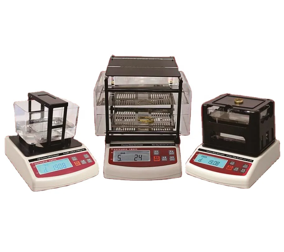 High Quality Gold Testing Machine Tester -- Test The Gold's Component & Measure The Weight Together