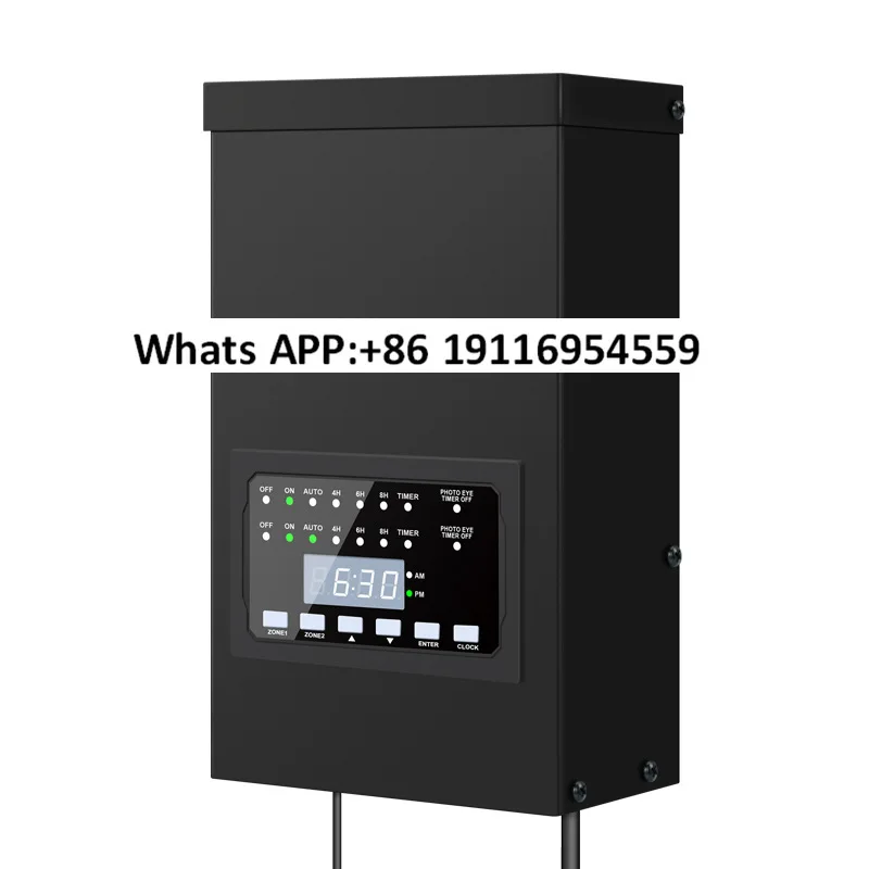 타이머 정원 변압기가 있는 120V ~ 12V14V 조명 제어 정원 조경 조명 변압기