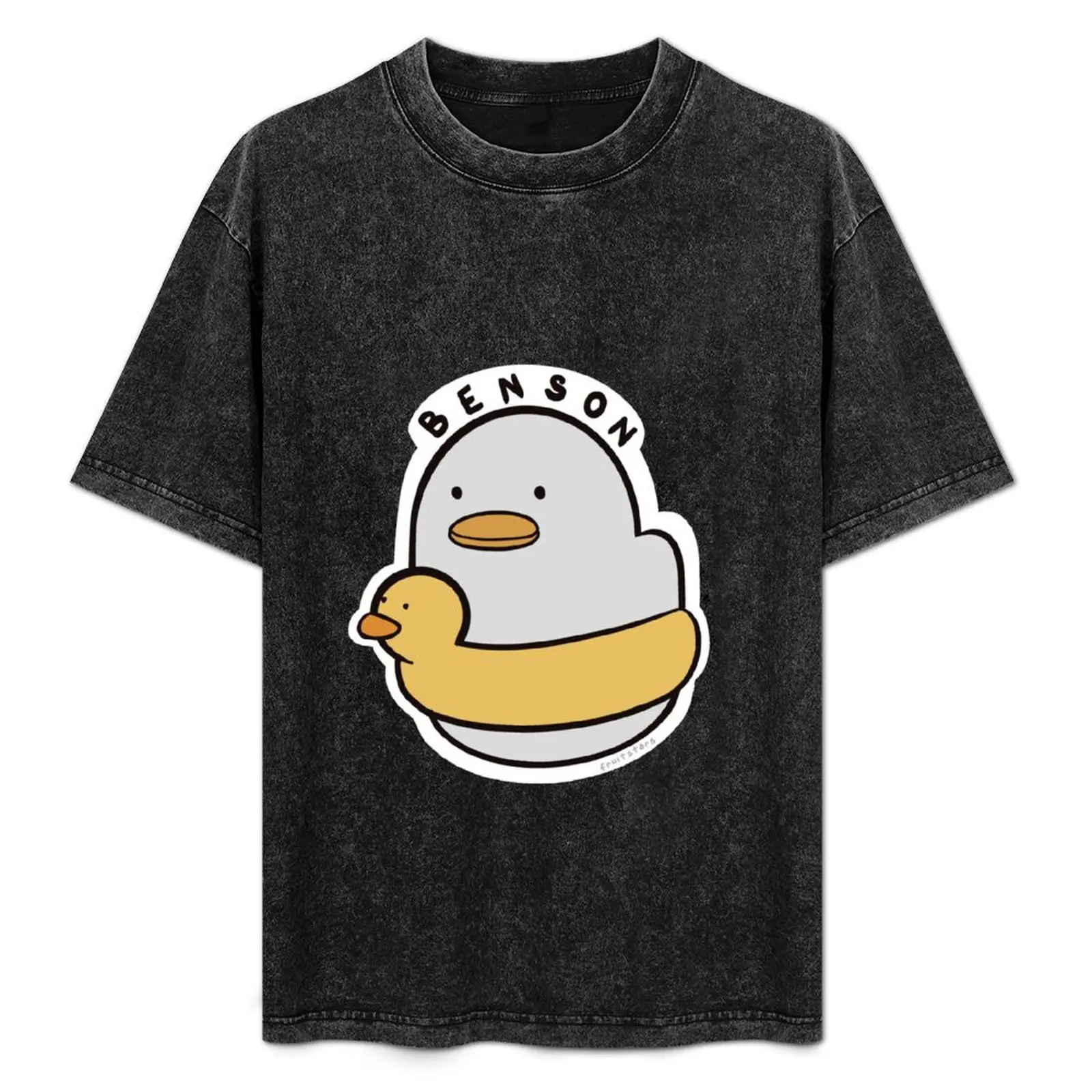 

Swimming Benson T-Shirt Simple Print Design T-Shirt