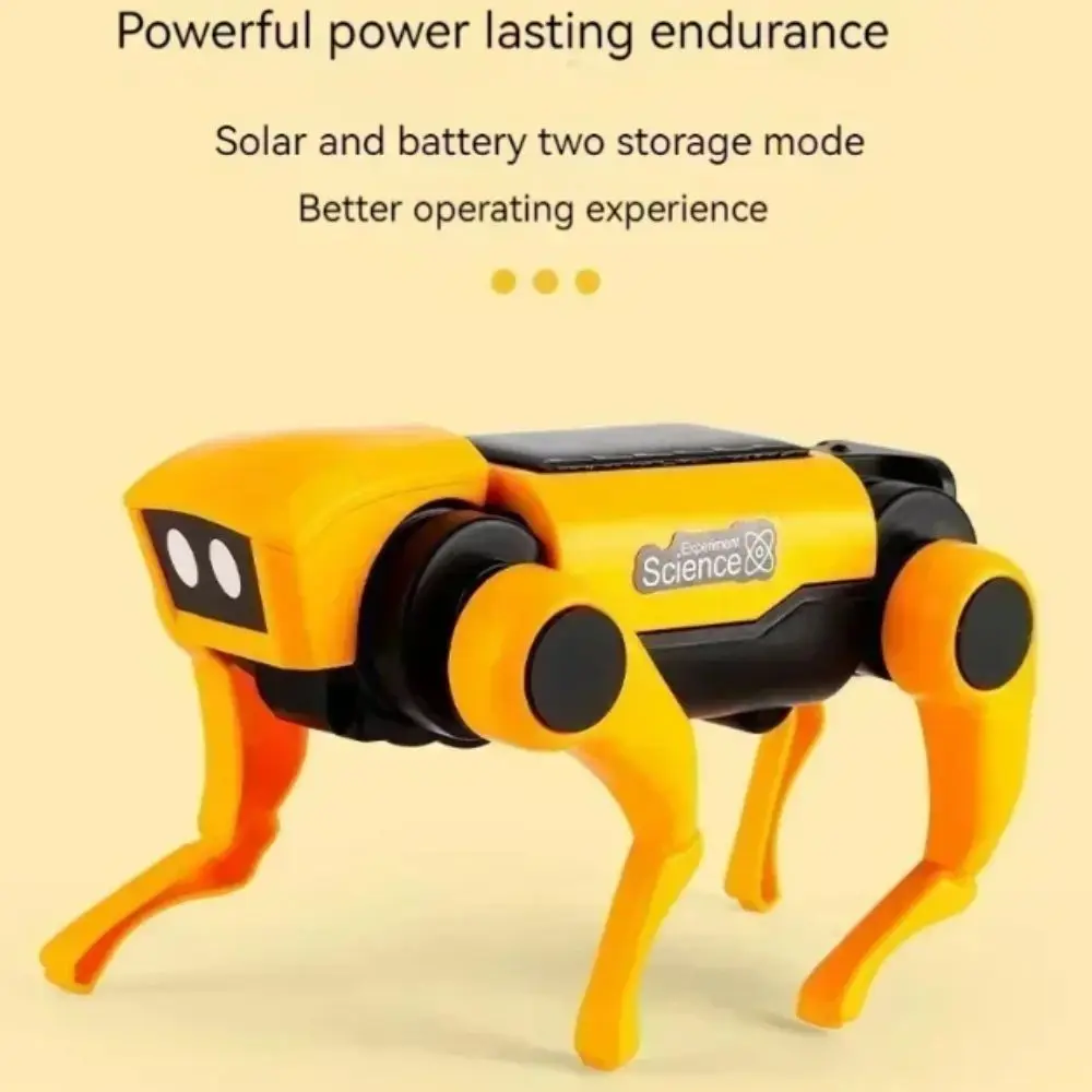 Bionischer elektrischer mechanischer Hund mit dem Sonnensystem, RC-Roboterspielzeug, frühe Bildung, wissenschaftlicher Unterricht, elektrischer Roboterhund