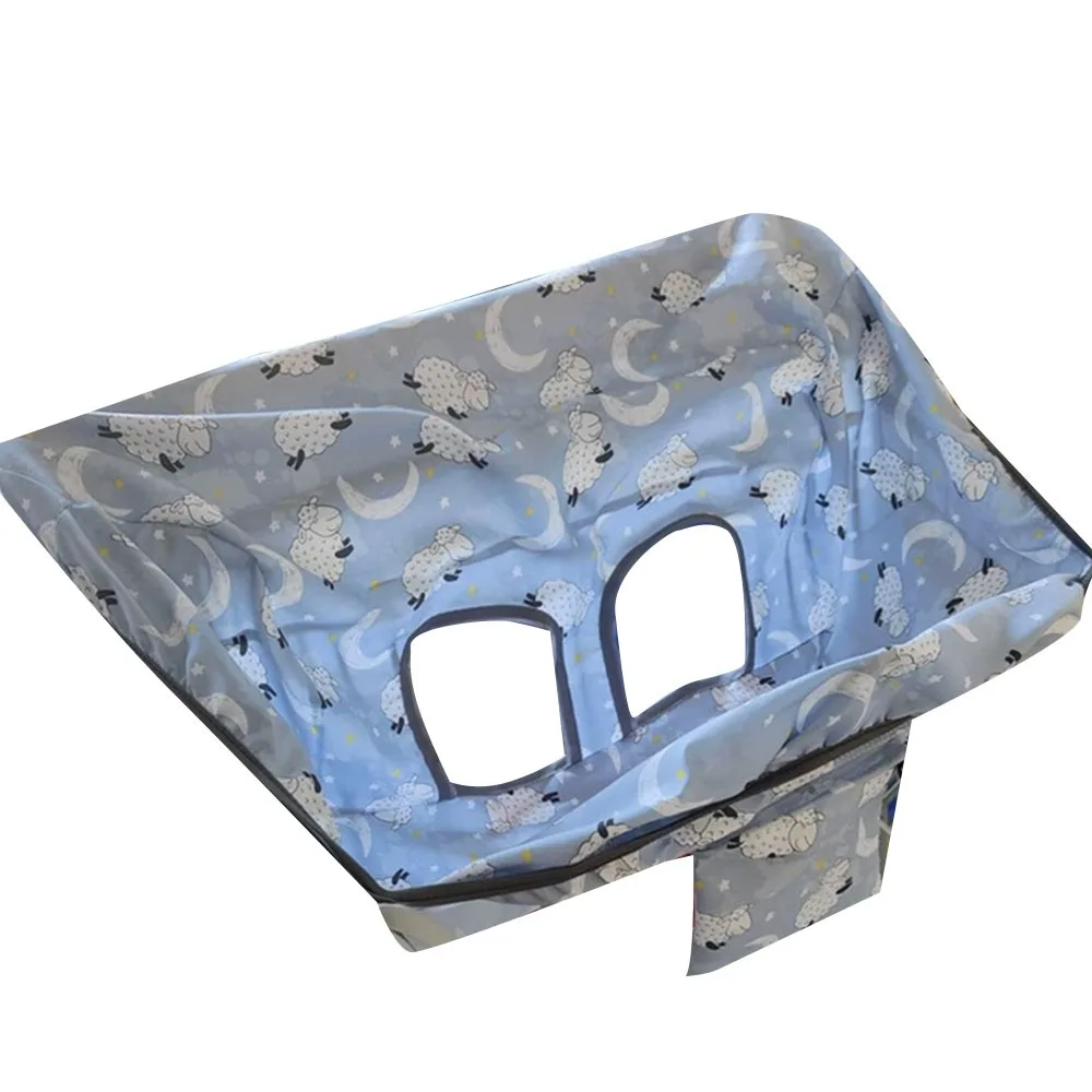 Cartoon Shopping Cart Cover Waterproof Anti-Dirty Baby Seat Pad Children Infant Dining Chair Cushion