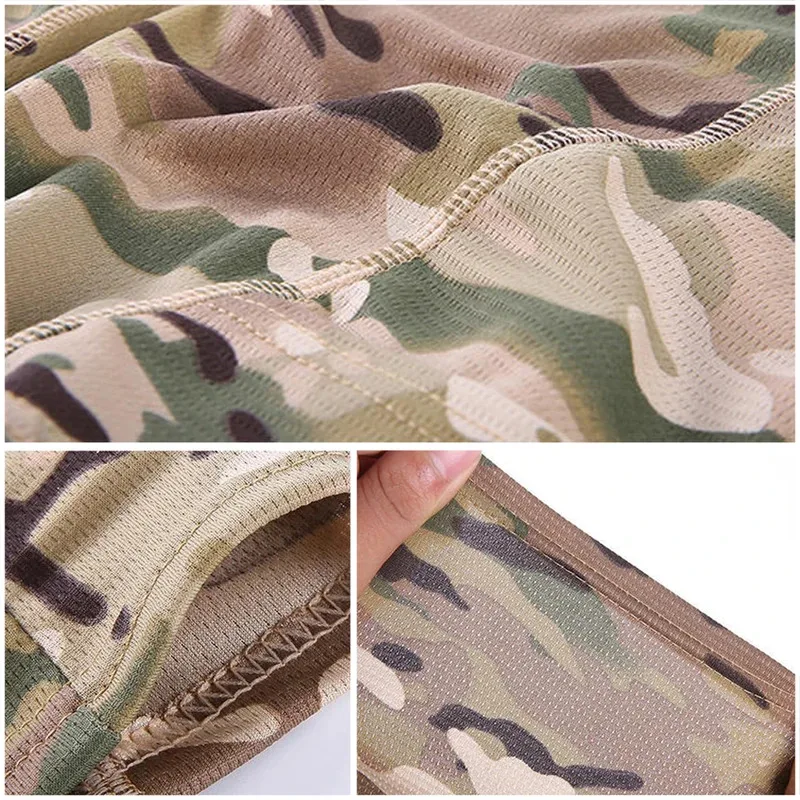 Camouflage Balaclava Hat Cycling Full Face Mask Outdoor Sports Hunting Hiking Ski Mask motorcycle Helmet Inner Cap - view 5