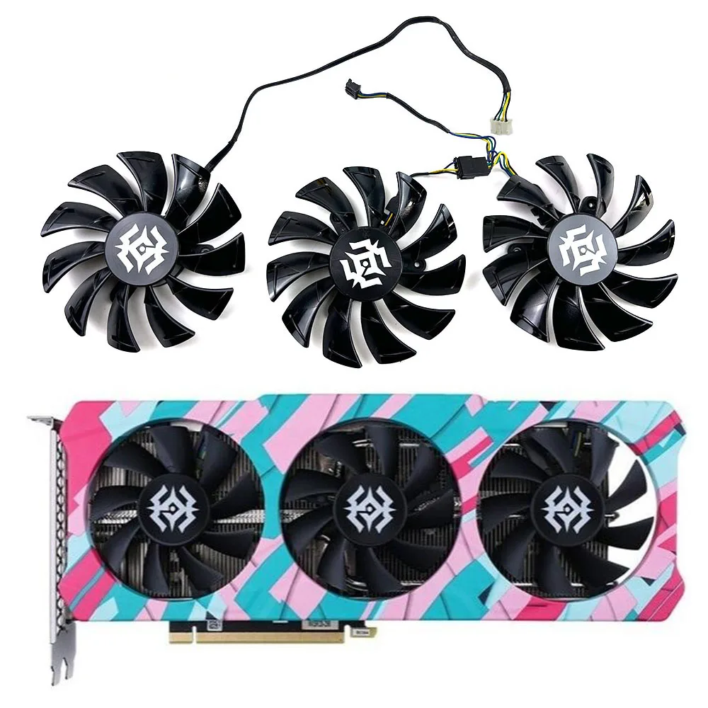 Original packaging GA92S2U 0.46A Cooler Fans RTX3080 for ZOTAC GeForce RTX 3090 3080 3070 3060 Ti X-GAMING Graphics card Cooling