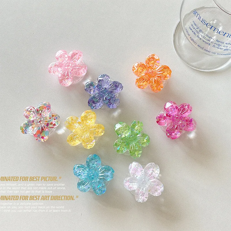 

3D Glitter Flower Multicolour Mobile Phone Holder Expanding Stand Finger For Iphone 17 16 15 Finger Ring Mobile Phone Holder
