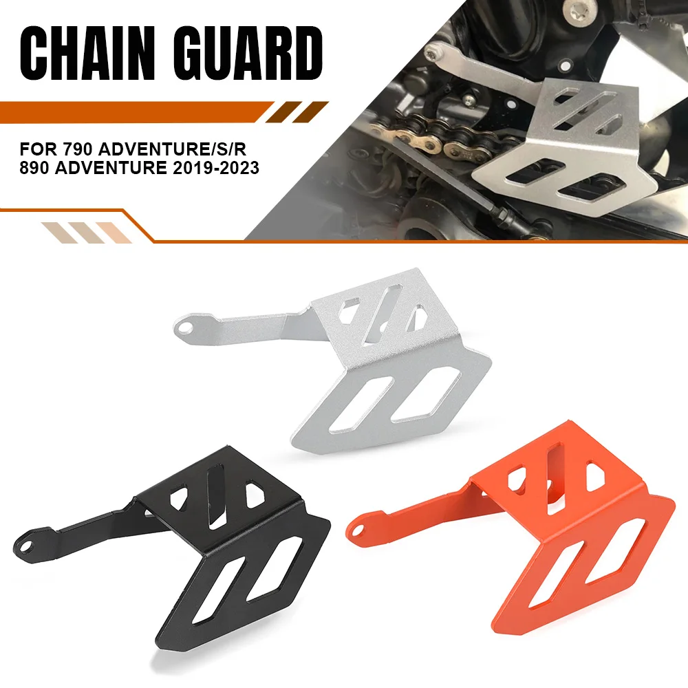 

Motorcycle Drive Chain Guard Cover Wheel Drive Chain Belt Guard Cover For 790 Adventure/S/R 890 Adventure 2019-2021 2022 2023