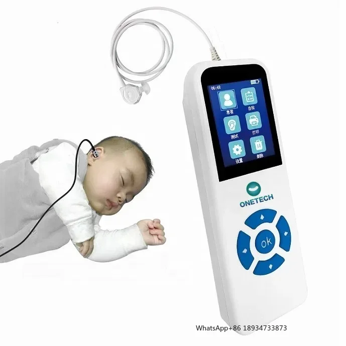 AD-15 Cost Effective Clinical Hearing Diagnostic Audiometer Oae Hearing Screener Device For Newborns Child And Adults