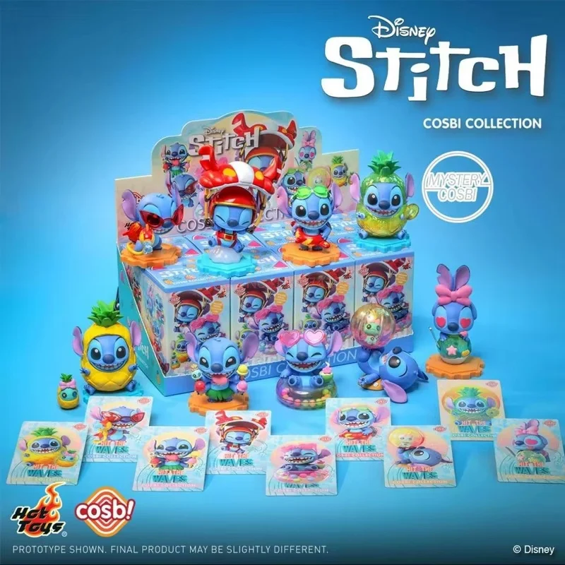 

Популярные игрушки, Disney Stitch глухая коробка 2024, Новая праздничная серия, фигурка, милые игрушки с орнаментом, настольное украшение, подарок для детей