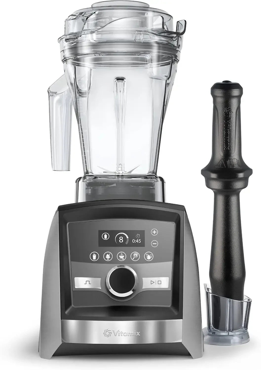 A3500 Ascent Series Smart Blender, Professional-Grade, 48 oz. Container, Brushed Stainless Finish