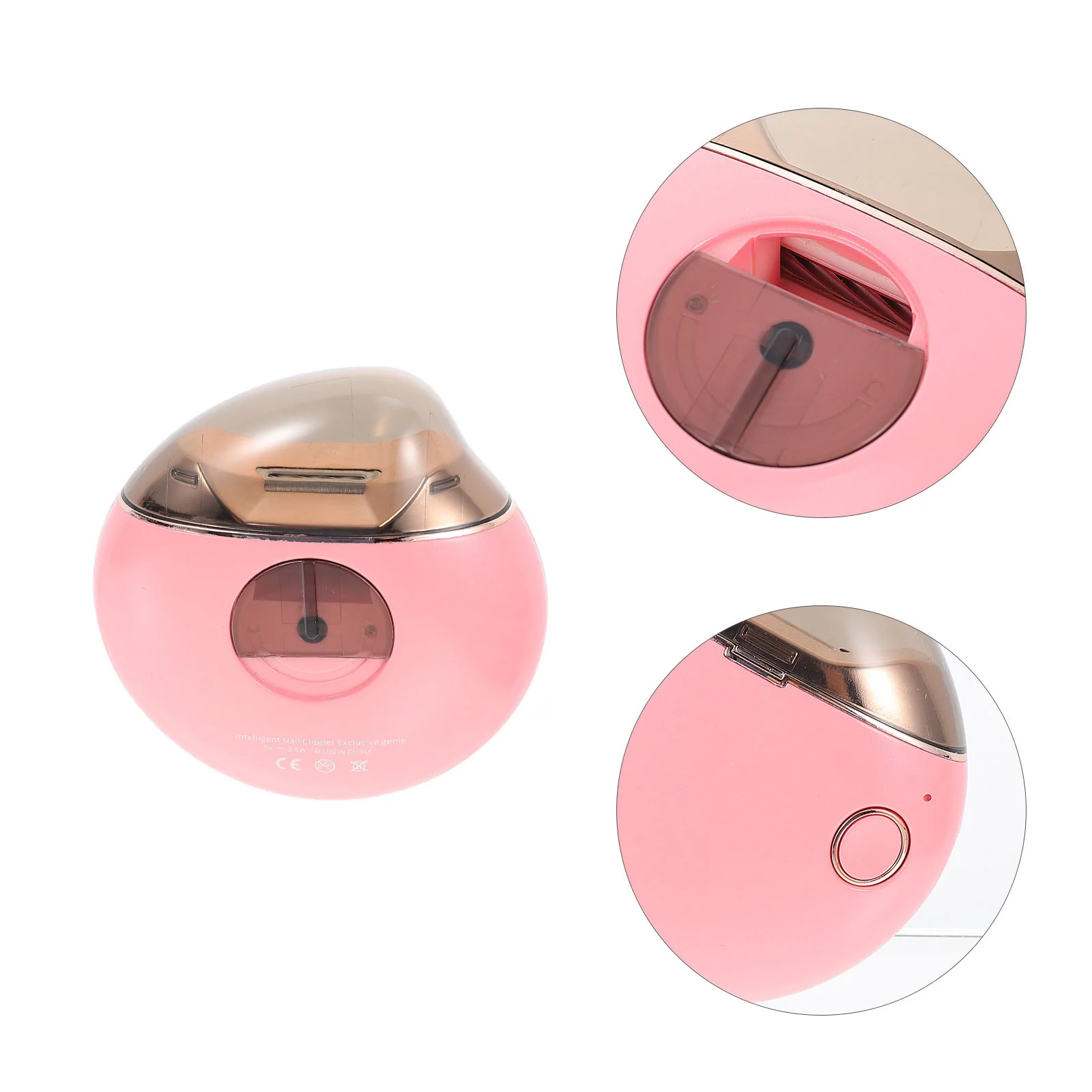 1 Juego de cortaúñas eléctrico, Kit de herramientas portátil seguro y duradero para el cuidado de las uñas con cabezales de repuesto para adultos