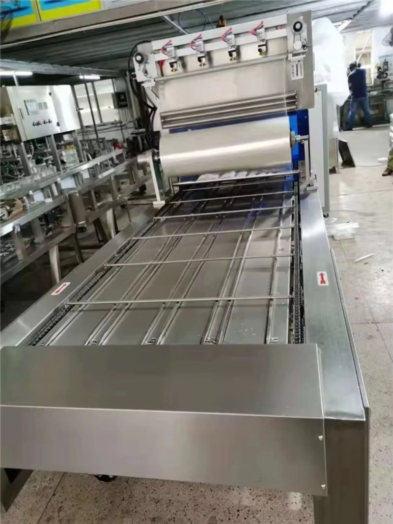High Capacity Tea Cup Sealing Machine Vacuum Instant Food Trays Packing Machine Nitrogen Box Sealing Machine