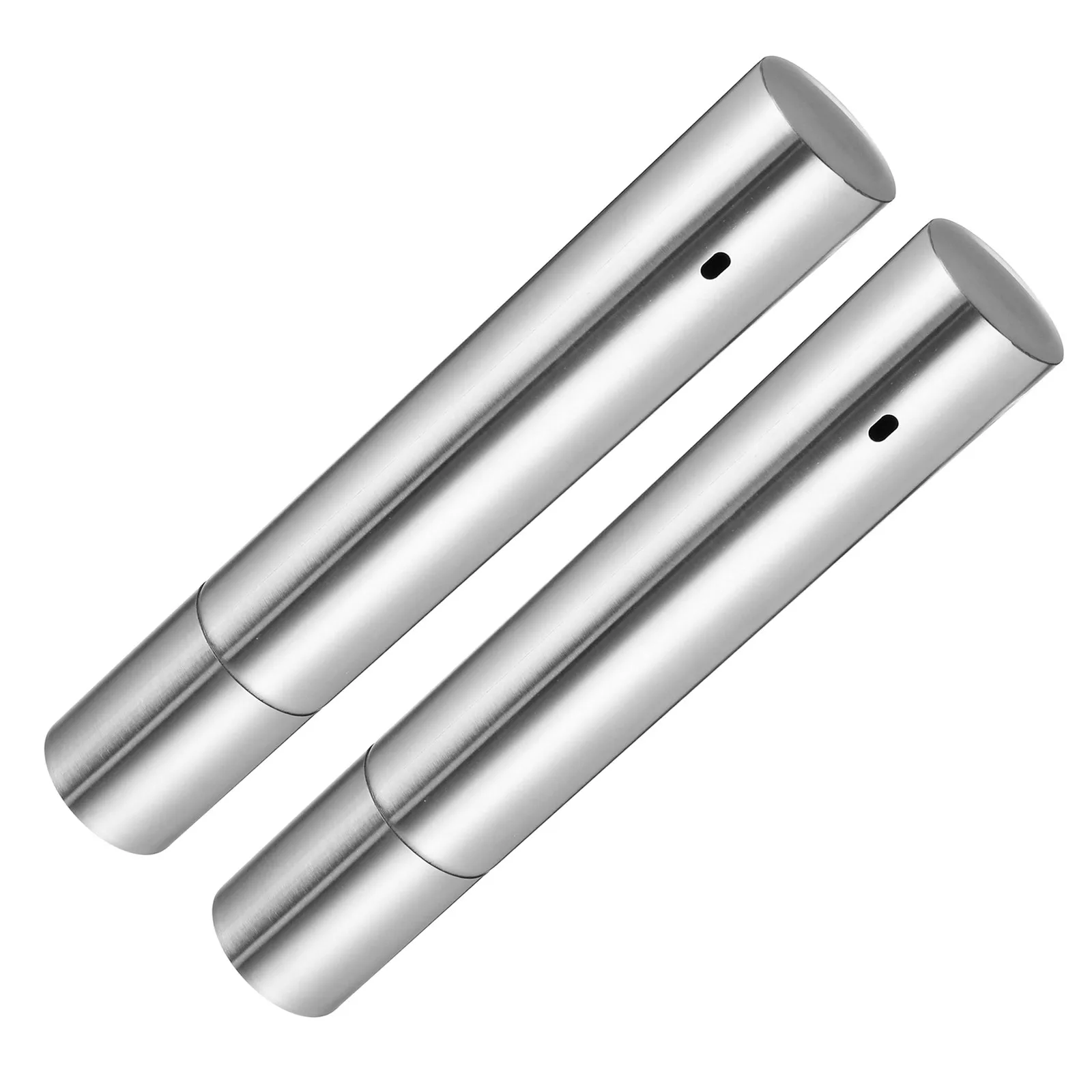 

2Pcs Birth Certificate Holder Tube Metal Organizer Cylinder Stainless Steel Document Protector Travel Storage for Newborn Baby