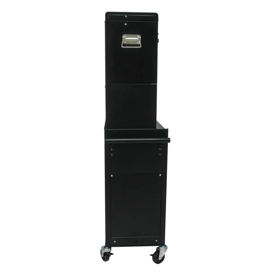 High Capacity Rolling Tool Chest with Wheels and Drawers 6Drawer Tool Storage CabinetBLACK