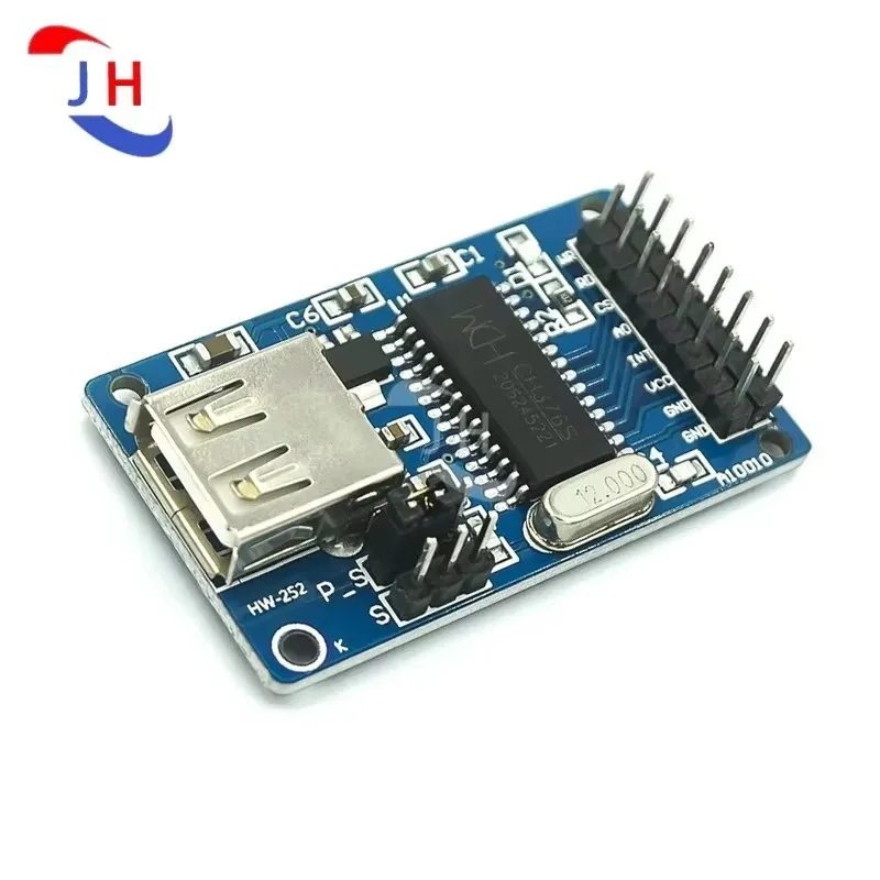 1PCS CH376S CH376 USB module U disk read-write module USB main interface module SPI Interface CH375 Compatible
