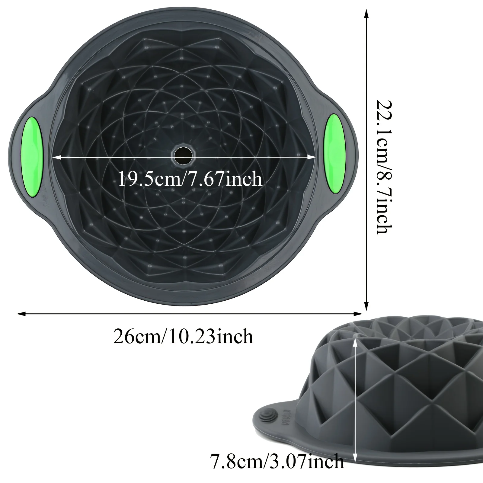 1 Pack of Silicone Irregularly Shaped Baking Pans, Semi-Circular Bread Toast Cake Molds, Baking Tools, Can Be Used to Make Bread, Truffles, Cakes, Toast, Etc