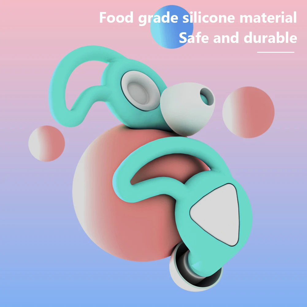 1 ペア耳栓防水シリコーン水泳耳栓キャンセルノイズリダクション防音軽量スポーツ水泳用品