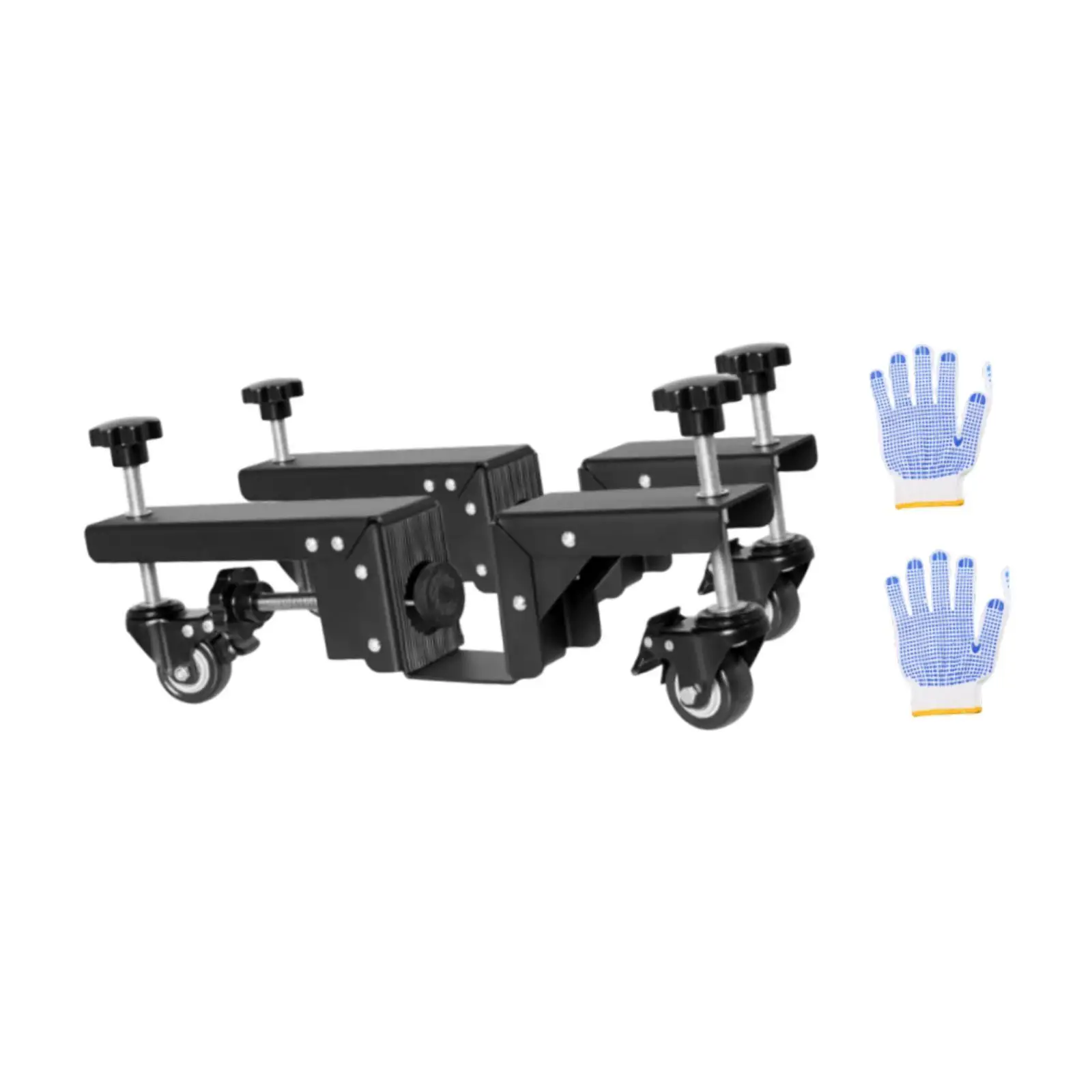 2 Pieces Heavy Duty Door Board Dollies Door Board Lifter Carts Commercial Residential Use Door Installation Tool Kit for Slab