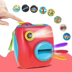 Multi-function Camera Children Puzzle Toy Puzzle With Projection Ejection Sheet Small Portable Puzzle Shooter Game Kids Gifts