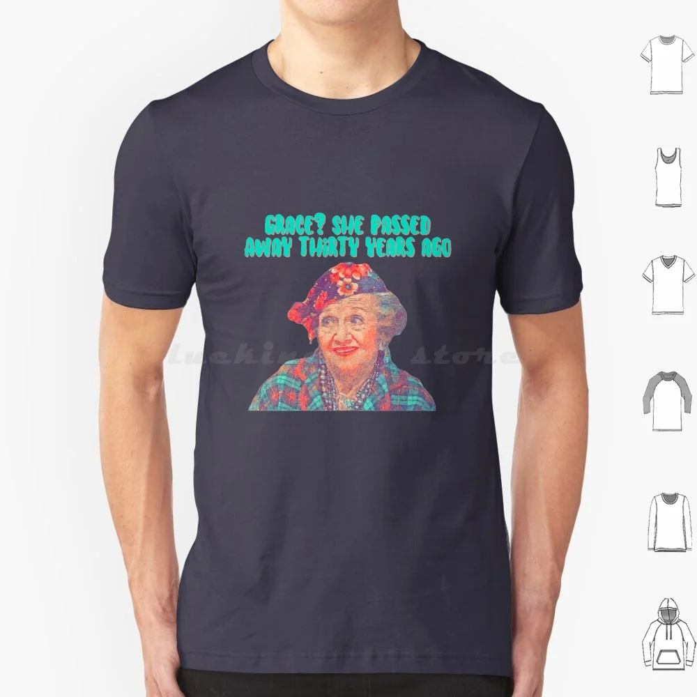 Aunt Bethany-Grace ? She Passed Away Thirty Years Ago-Christmas Vacation T Shirt Cotton Men Women DIY Print Christmas Christmas