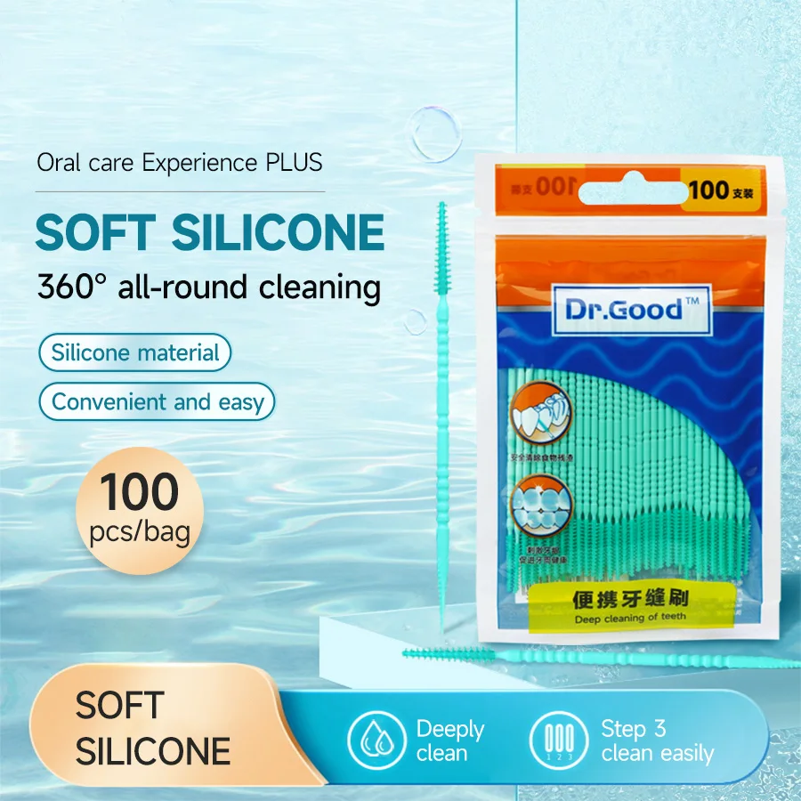 Toothpaste for Household Use High-End Toothpick Portable Medical Use Disposable Double Headed Mint Flavored Toothpick