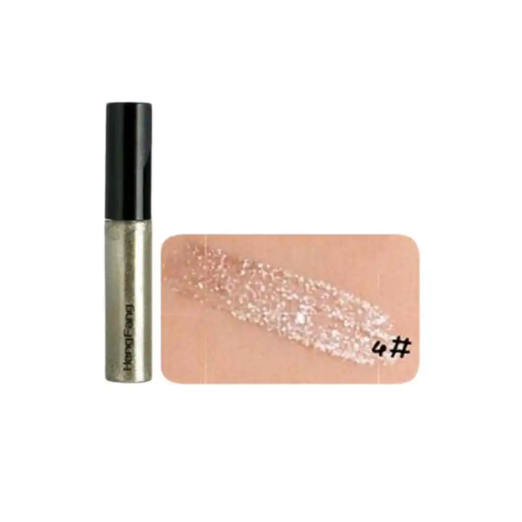 Heng Fang 8 Colors Pencils Eye Liner Waterproof Eyeliner Shimmer Liquid Shining Glitter Eyeliner