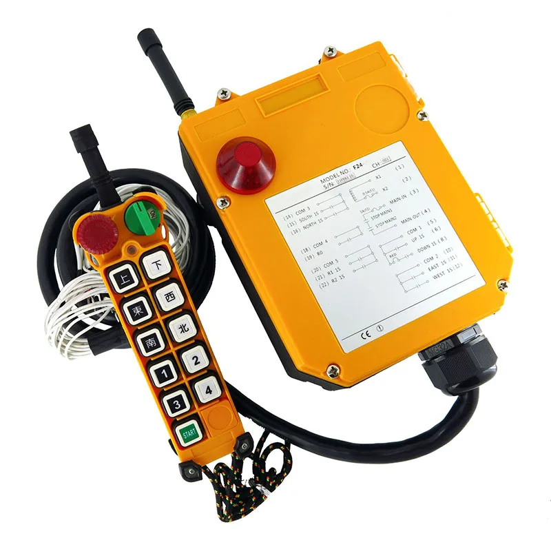 

2025 F24-10D Automation Wireless Remote Control Electric Hoist Remote Control Industrial Lift Wireless Remote Control Switch