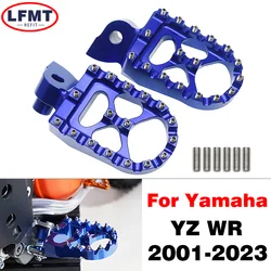 Motorcycle CNC Foot pegs Foot Rests Pedals For Yamaha YZ65 YZ85 YZ125 YZ250 YZ250F YZ450F YZ125X 250X YZ250FX 450FX WR250F 450F