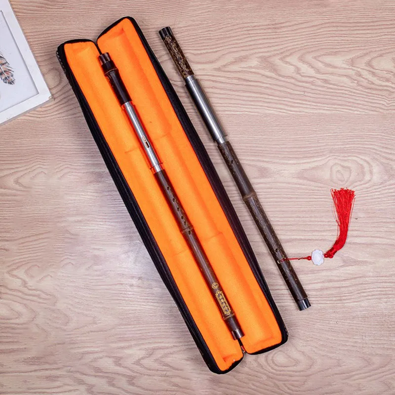 Student Practice Bawu Handmade Purple Bamboo Transverse Flute Beginner Portable Playing Bawu Professions Musical Instruments