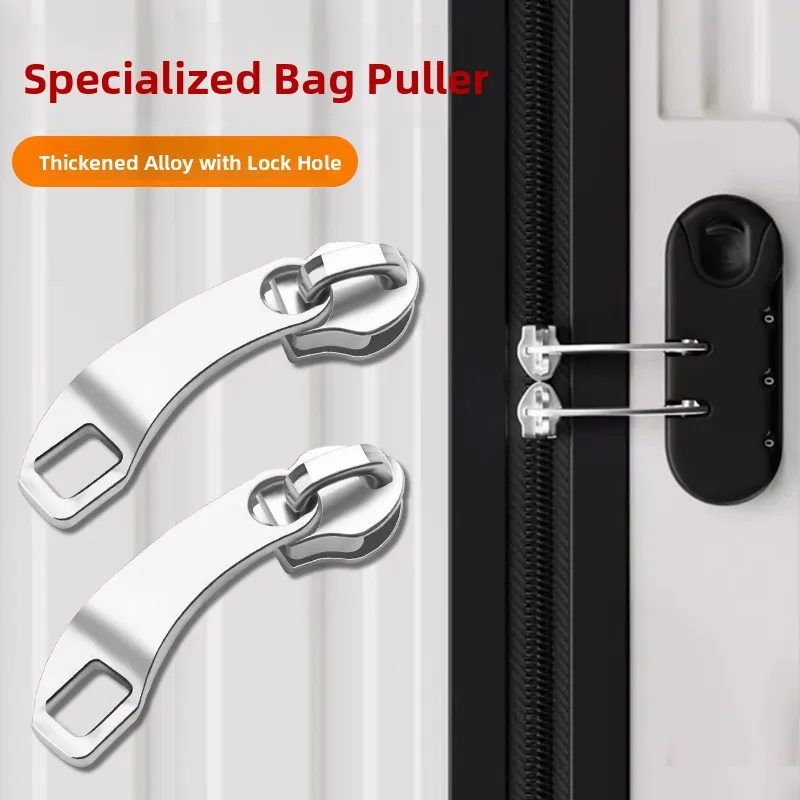 Nylon Zipper Head Parts Universal Repair Replacement for Lage Carryon Bag School Bag Universal Pull Head Zipper