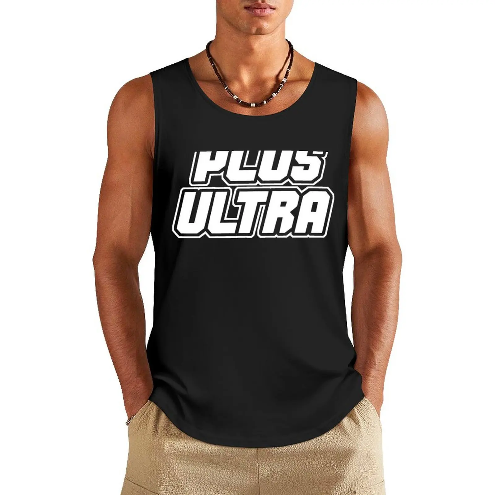 

PLUS ULTRA Tank Top Muscle fit Gym man Man summer clothes