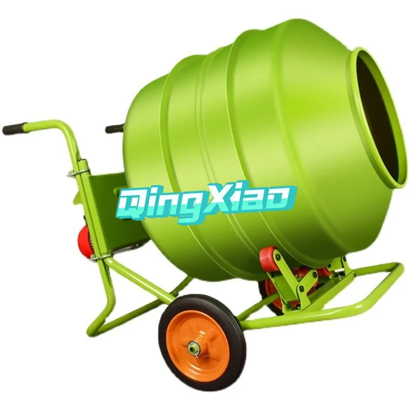 220V tragbarer Betonmischer für Zementmörtel, Baustelle und Heimgebrauch