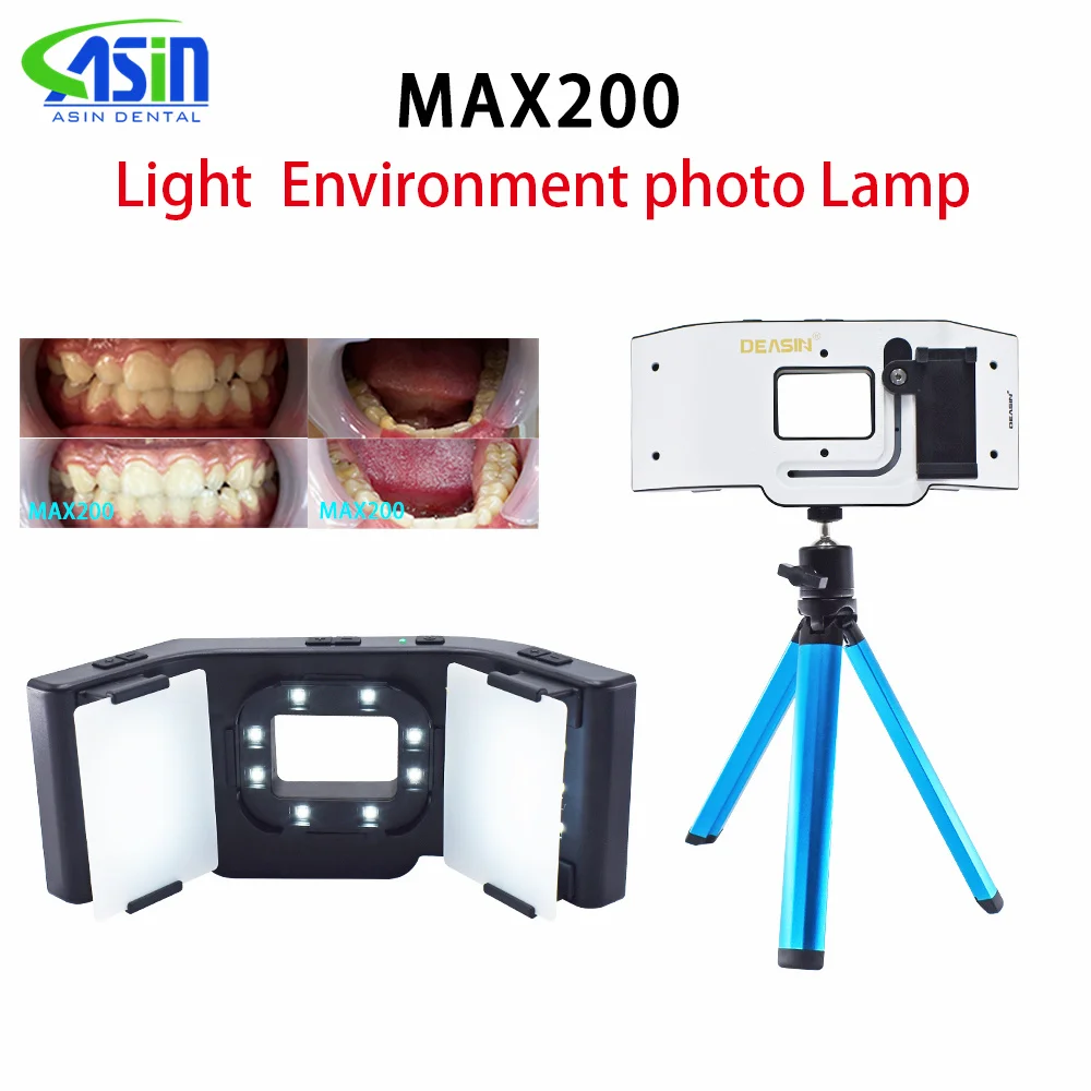 Intraoral Dental Photography Light LED Oral Filling Lamp For Dentist Treatment Colorimetric Photo Video Flashlight For Dentistry