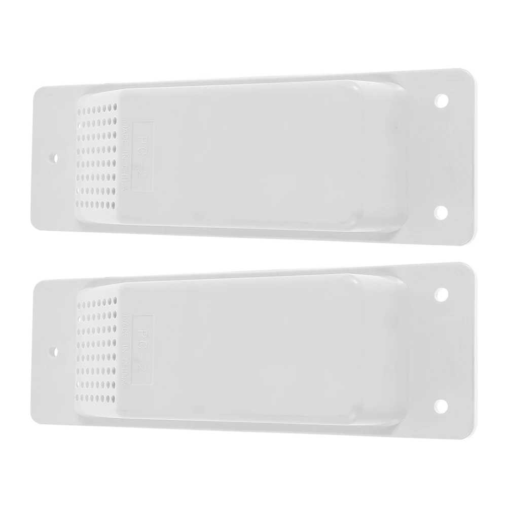 2 pçs capa de ventilação plástico transporte recipiente porta escape interno porta caminhão acessórios carga aberturas calor