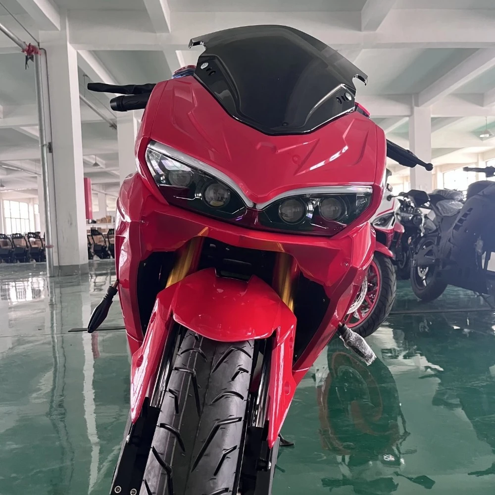 DUCASU Racing Motorcycle High-Power Electric Motorcycle 72V 200A Lithium Battery Long Range Electric Motorbike for Sale