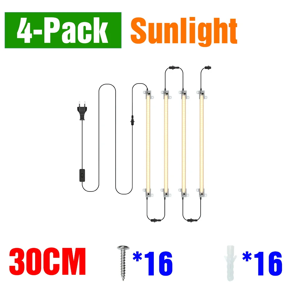 LED Planten Groeien Licht Strip Volledige Spectrum Indoor Bloemzaden Hydrocultuur Succulente Groente Teelt Lamp Groei Doos AC220V