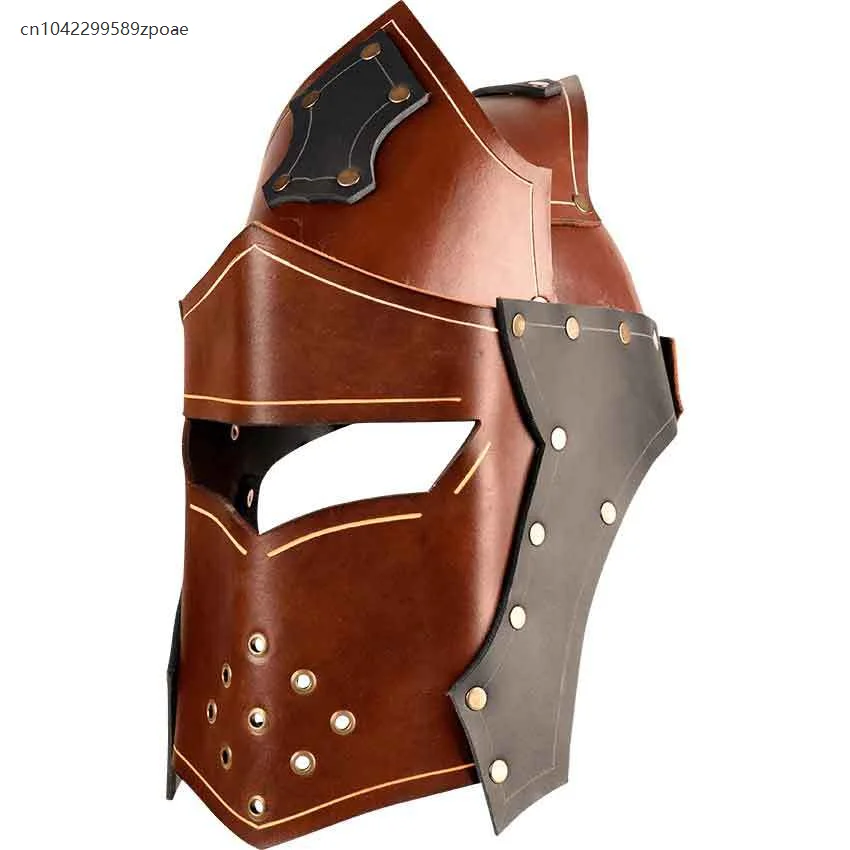 New Europe And America Medieval Steampunk Vintage Medieval Renaissance Paladin Helmet  Cuirass Larp