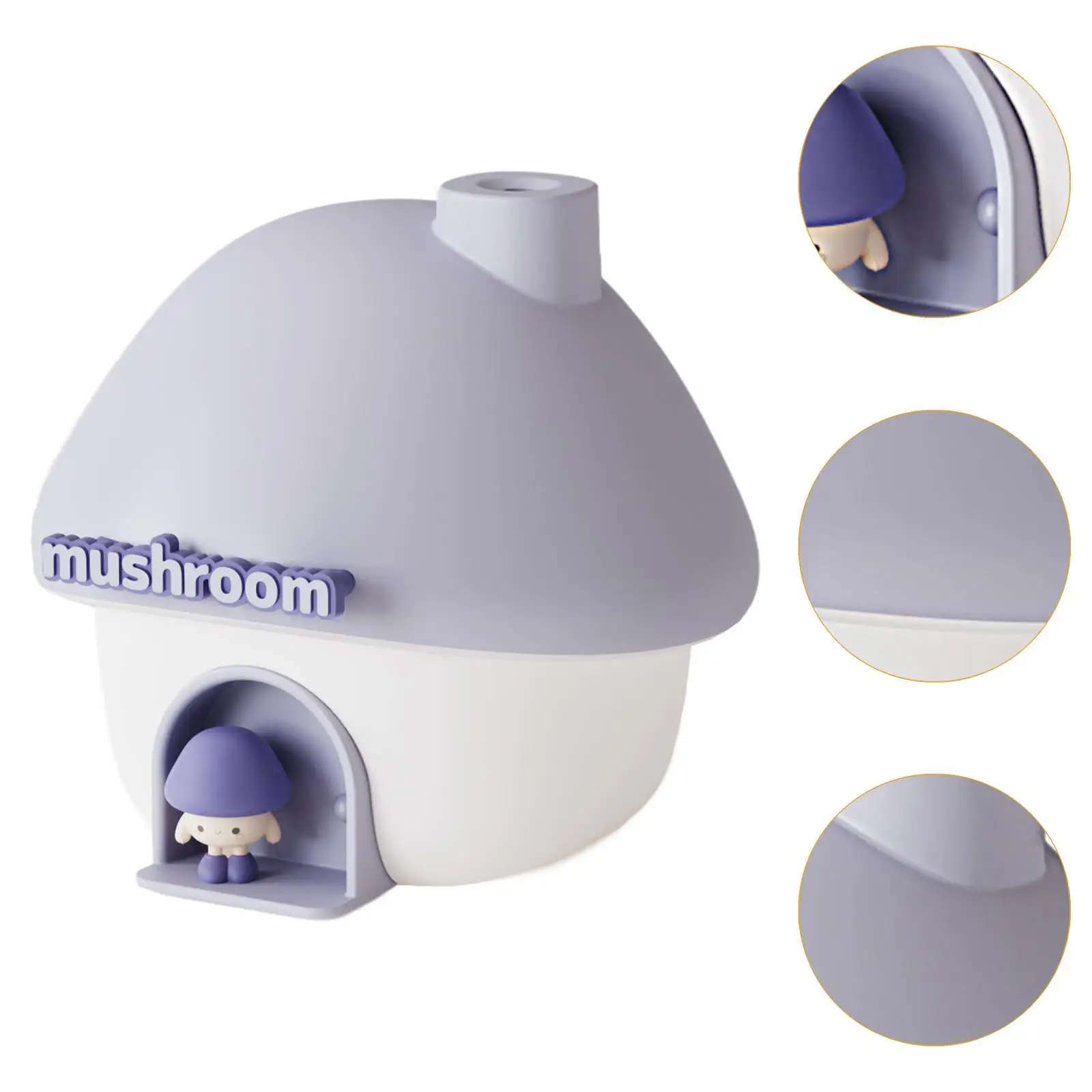 Грибной дом, увлажнитель, лампа, диффузор эфирного масла с динамиком BT, бесшумный домашний увлажнитель для офиса, спальни, гостиной, дома