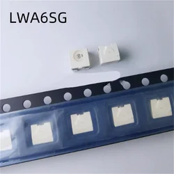 50pcs LWA6SG LW A6SG Side Chip 4040 Super Bright White Light Auto LED Beads Car Lights Brand New Original Tooth Head Female