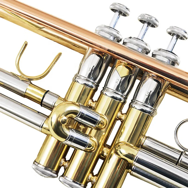 

Trumpet instrument B flat Play brass wind instruments professionally